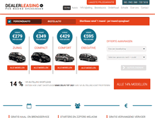 Tablet Screenshot of dealerleasing.nl